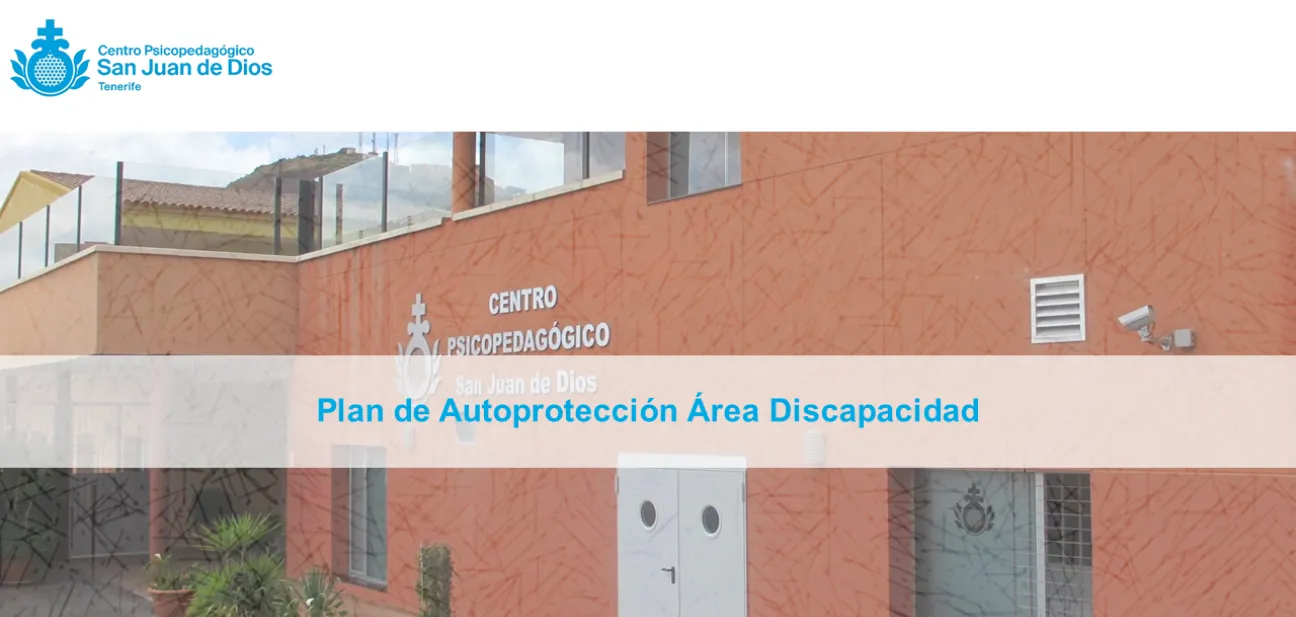 Plan Autoprotección Área Discapacidad HSJD Tenerife